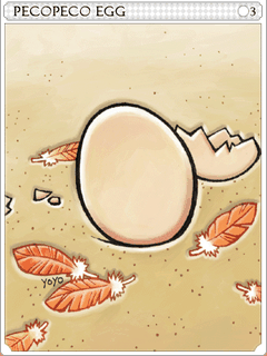 Peco Peco Egg Card