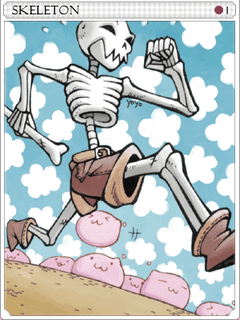 Skeleton Card