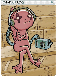 Thara Frog Card