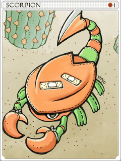 Scorpion Card
