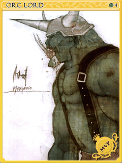 Orc Lord Card