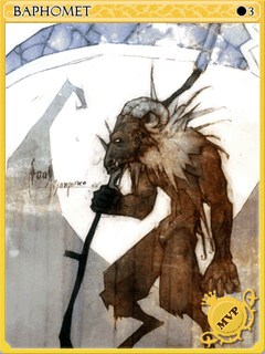 Baphomet Card
