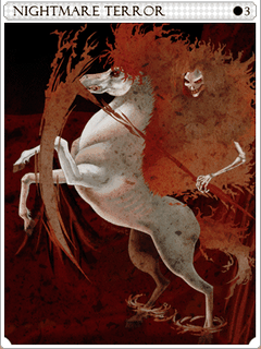 Nightmare Terror Card