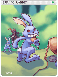 Spring Rabbit Card