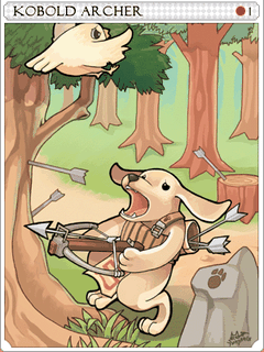 Kobold Archer Card