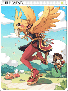 Hill Wind Card