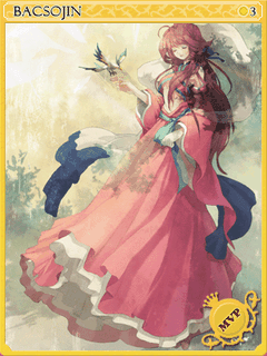 White Lady Card