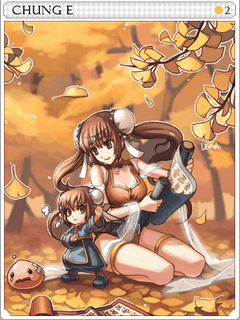 Green Maiden Card